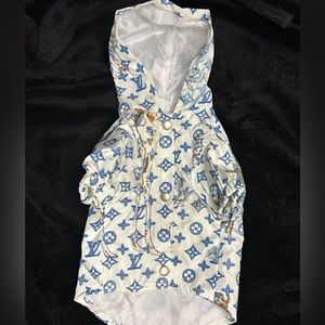 Louis Vuitton jacket for dogs, size small